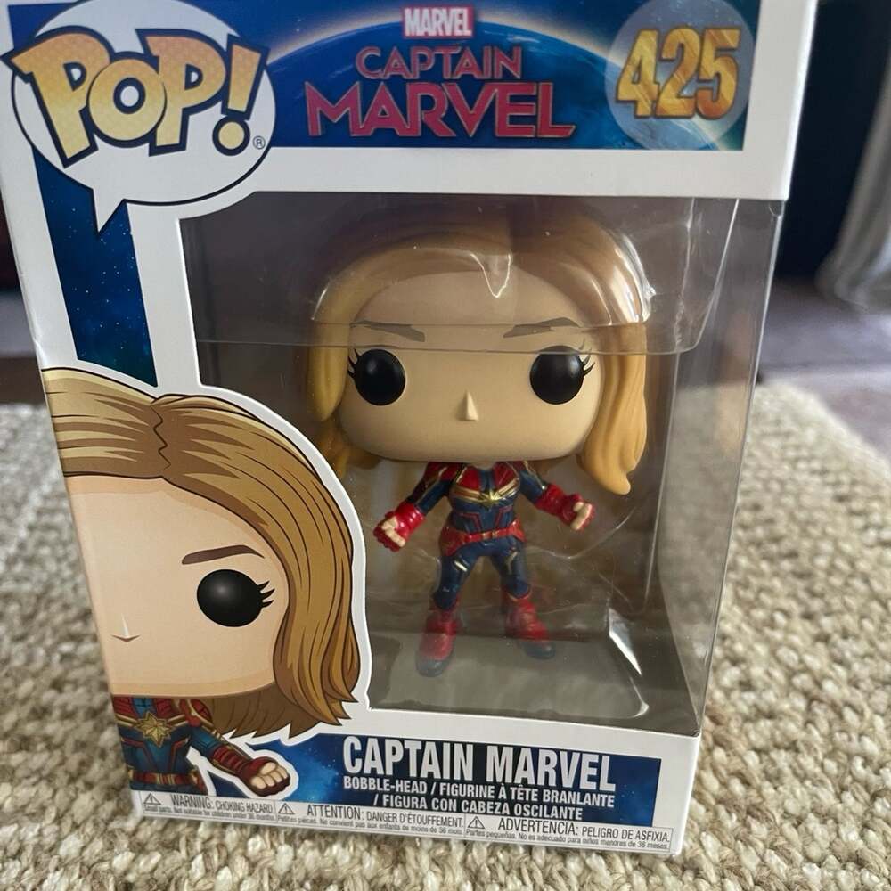 Captain Marvel bobblehead funko new in box